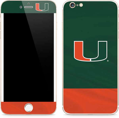 University of Miami Hurricanes Flag iPhone 6/6s Plus Skin