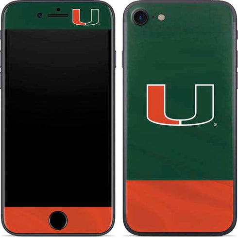 University of Miami Hurricanes Flag iPhone 8 Skin