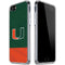 University of Miami Hurricanes Flag iPhone SE (2nd & 3rd Gen) Clear Case