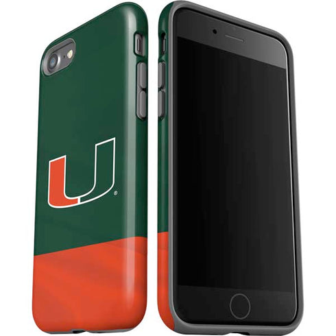 University of Miami Hurricanes Flag iPhone SE (2nd & 3rd Gen) Pro Case
