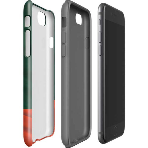University of Miami Hurricanes Flag iPhone SE (2nd & 3rd Gen) Pro Case