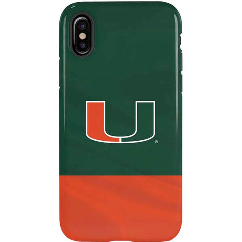 University of Miami Hurricanes Flag iPhone X Pro Case