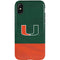 University of Miami Hurricanes Flag iPhone XS Pro Case