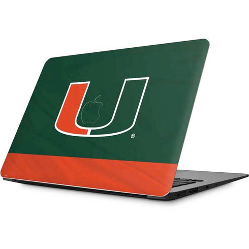 University of Miami Hurricanes Flag Apple MacBook Skin