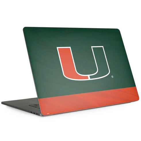 University of Miami Hurricanes Flag Apple MacBook Pro 15-inch Skin