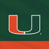University of Miami Hurricanes Flag Moto E5 Play Skin
