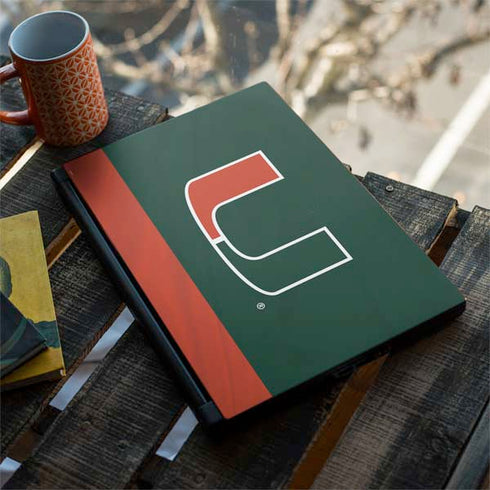 University of Miami Hurricanes Flag MSI GS65 Stealth Laptop Skin
