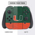 University of Miami Hurricanes Flag Nintendo Switch Bundle Skin