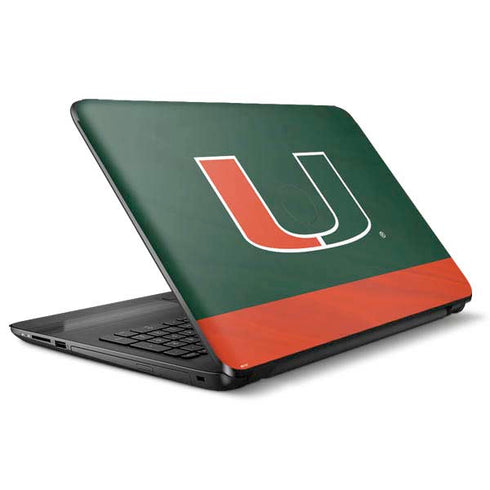 University of Miami Hurricanes Flag HP Notebook Skin