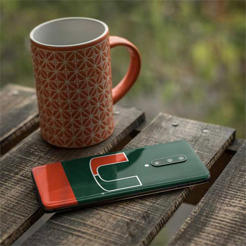 University of Miami Hurricanes Flag OnePlus 7 Pro Skin