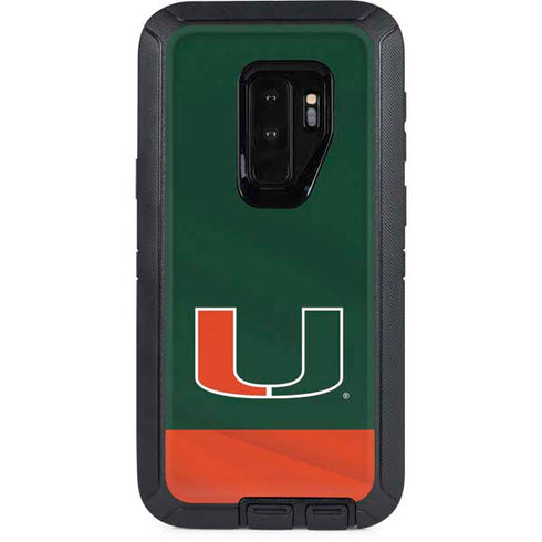 University of Miami Hurricanes Flag Otterbox Defender Galaxy Skin