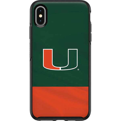 University of Miami Hurricanes Flag Otterbox Symmetry iPhone Skin