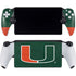 University of Miami Hurricanes Flag PlayStation Portal Remote Player Skin
