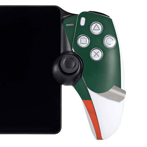 University of Miami Hurricanes Flag PlayStation Portal Remote Player Skin