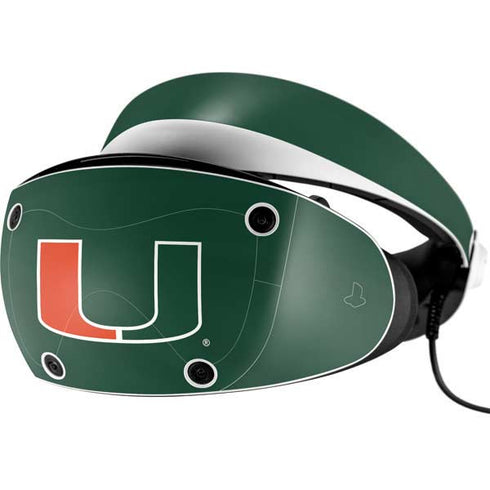 University of Miami Hurricanes Flag PlayStation VR2 Skin