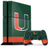 University of Miami Hurricanes Flag PS4 Console and Controller Bundle Skin