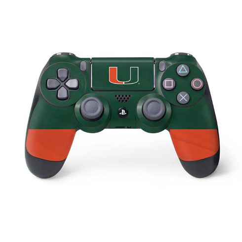 University of Miami Hurricanes Flag PS4 Controller Skin