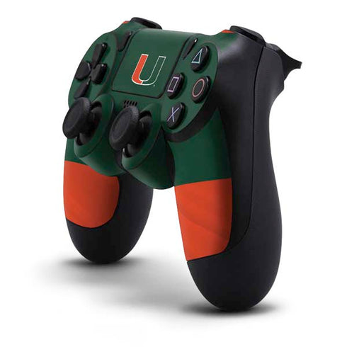 University of Miami Hurricanes Flag PS4 Controller Skin