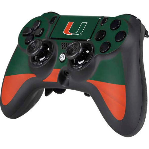 University of Miami Hurricanes Flag PS4/PC SCUF Impact Controller Skin