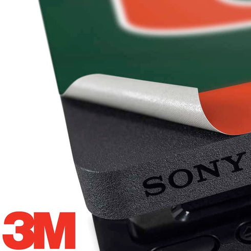 University of Miami Hurricanes Flag PS4 Slim Bundle Skin
