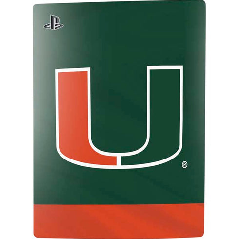 University of Miami Hurricanes Flag PS5 Bundle Skin