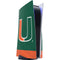 University of Miami Hurricanes Flag PS5 Console Skin