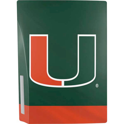University of Miami Hurricanes Flag PS5 Console Skin