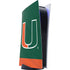University of Miami Hurricanes Flag PS5 Digital Edition Console Skin