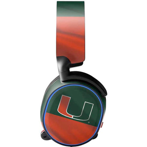 University of Miami Hurricanes Flag SteelSeries Arctis 3 Skin