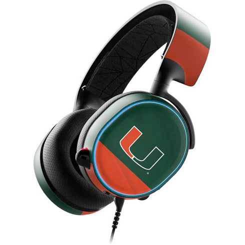 University of Miami Hurricanes Flag SteelSeries Arctis 3 Skin