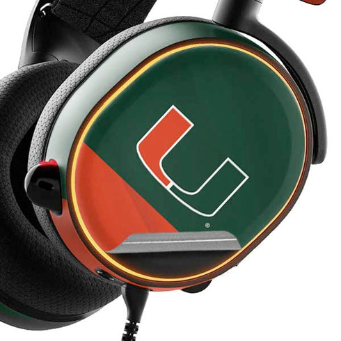 University of Miami Hurricanes Flag SteelSeries Arctis 5 Skin