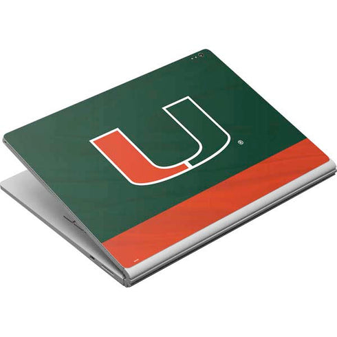 University of Miami Hurricanes Flag Surface Book Skin