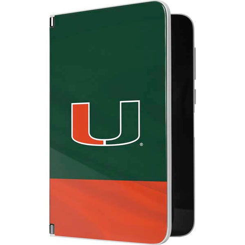 University of Miami Hurricanes Flag Surface Duo Skin