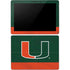 University of Miami Hurricanes Flag Surface Go Skin