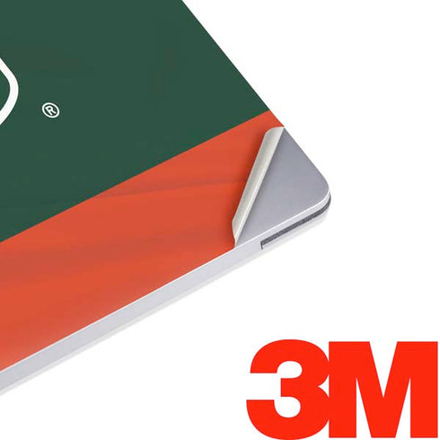 University of Miami Hurricanes Flag Surface Laptop 2 Skin