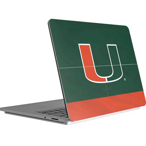 University of Miami Hurricanes Flag Surface Laptop Studio Skin