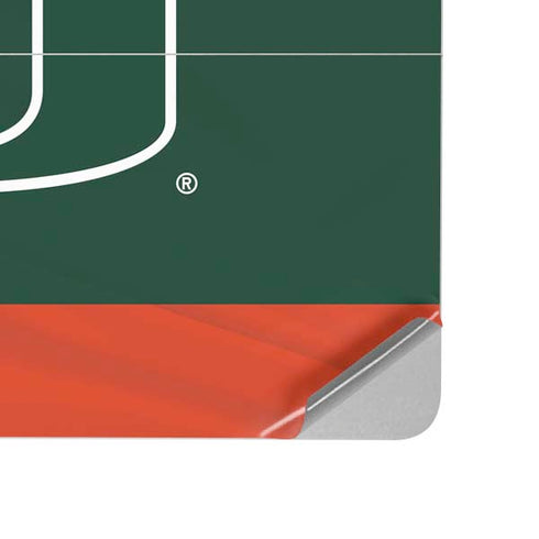 University of Miami Hurricanes Flag Surface Laptop Studio Skin