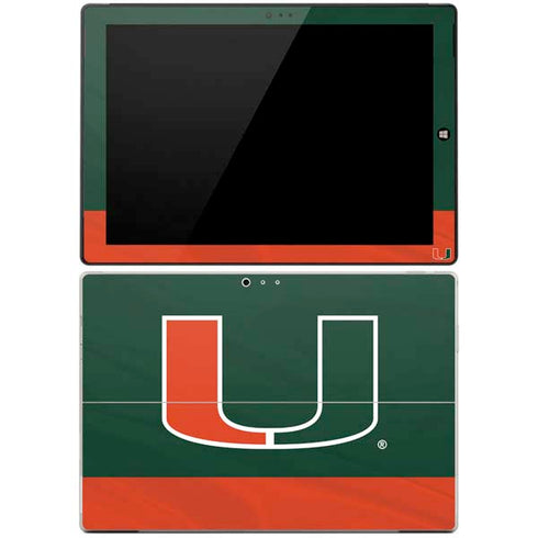 University of Miami Hurricanes Flag Surface Pro 3 Skin
