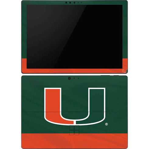 University of Miami Hurricanes Flag Surface Pro 6 Skin