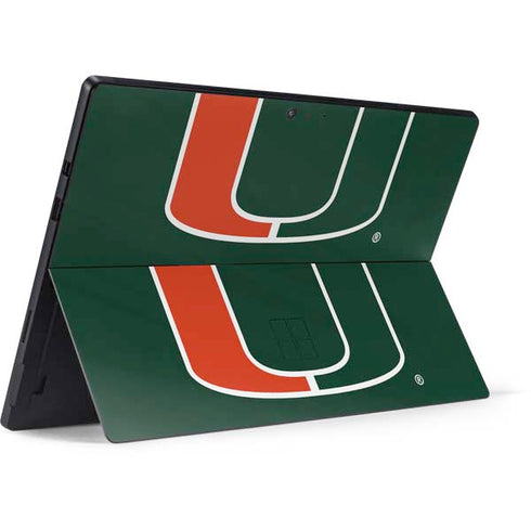 University of Miami Hurricanes Flag Surface Pro 6 Skin