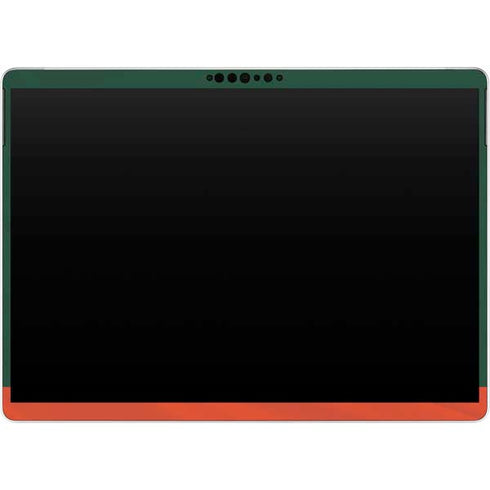 University of Miami Hurricanes Flag Surface Pro 9 Skin