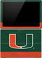 University of Miami Hurricanes Flag Surface Pro (2017) Skin