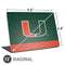 University of Miami Hurricanes Flag Universal Laptop 12in (9.8 x 6.8in) Skin
