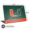 University of Miami Hurricanes Flag Universal Laptop 18in (14.6 x 10.6in) Skin