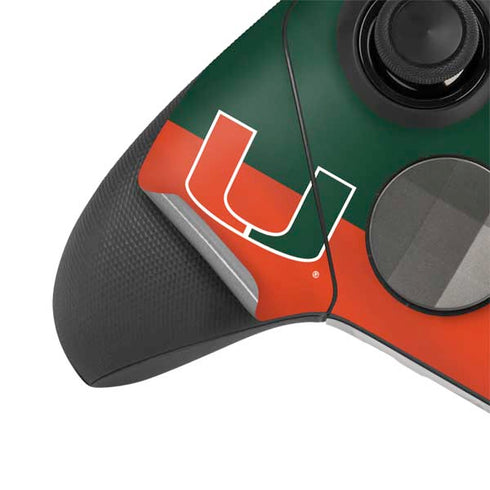 University of Miami Hurricanes Flag Xbox Elite Wireless Controller Series 2 Skin