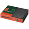 University of Miami Hurricanes Flag Xbox One Console Skin
