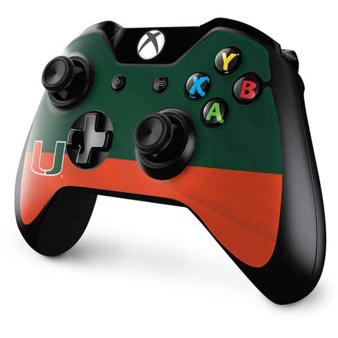 University of Miami Hurricanes Flag Xbox One Controller Skin