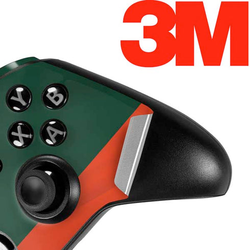 University of Miami Hurricanes Flag Xbox One Elite Controller Skin