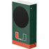 University of Miami Hurricanes Flag Xbox Series S Console Skin