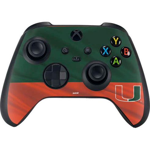 University of Miami Hurricanes Flag Xbox Series X Bundle Skin